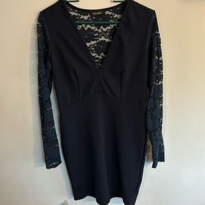 ⭐️2/$10 - Club L Blue Lace Dress